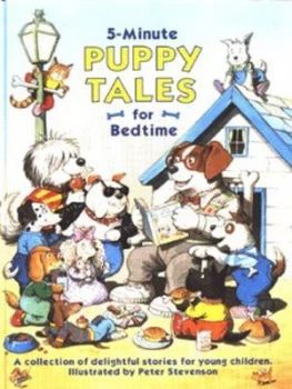 Image of 5-Minute Puppy Tales for Bedtime by Peter Stevenson Hardback