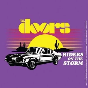 Image of The Doors - Riders Single Cork Coaster