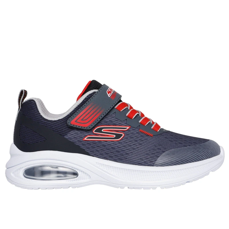 Image of Skechers Lightweight Gore & Strap Sneaker W Runners Boys Grey/Red male 2 (35)