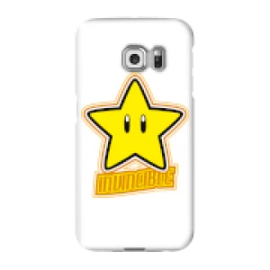 image of Nintendo Super Mario Invincible Phone Case - Samsung S6 Edge - Snap Case - Gloss