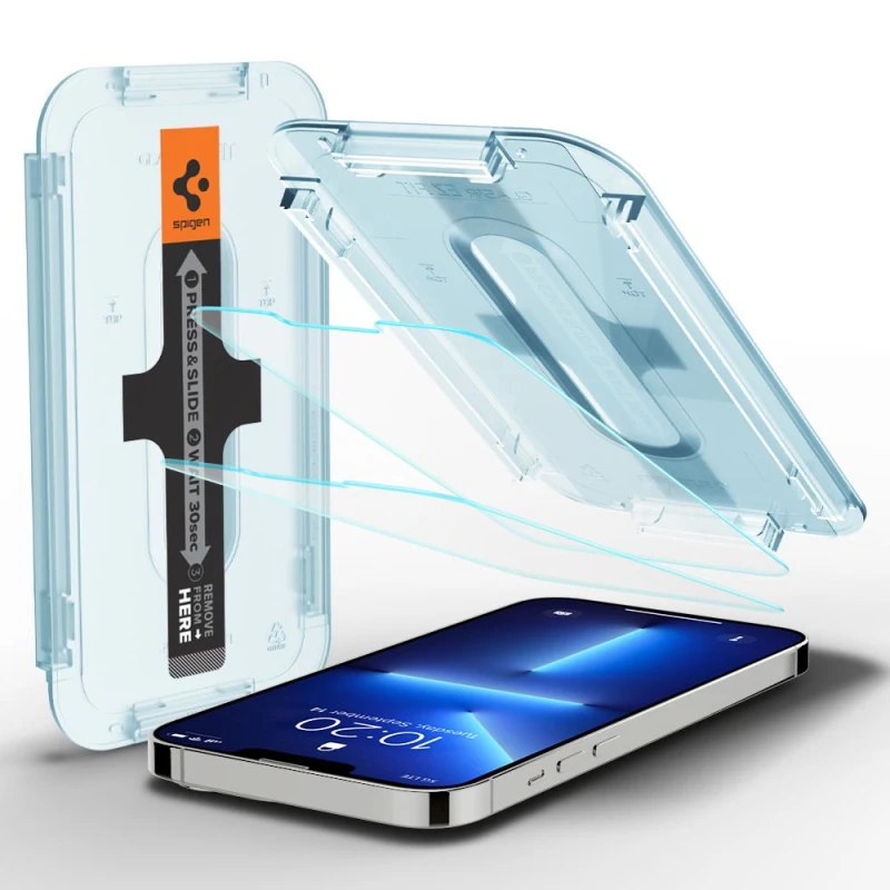 Image of Spigen AGL03385 mobile phone screen/back protector Clear screen protec