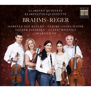 image of Sharon Kam, Isabelle van Keulen - Brahms/Reger: Clarinet Quintets CD