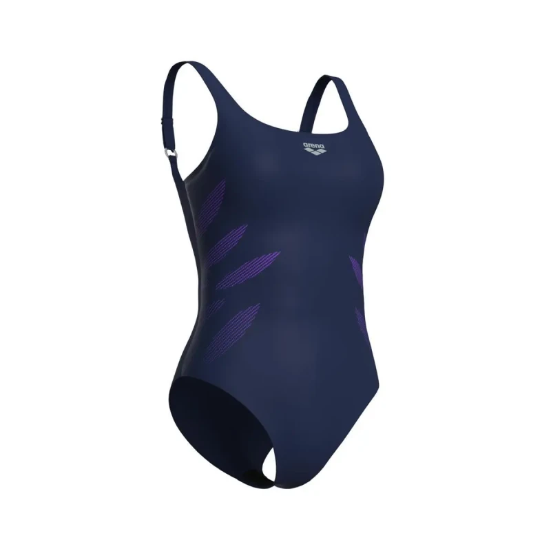 Image of Womens 1 Piece swimsuit Arena Milena Wing Bleu Female 38