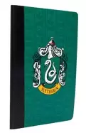 Image of harry potter slytherin notebook and page clip set