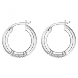 image of Tommy Hilfiger Jewellery Chain Hoop Earrings