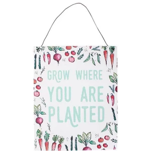 Image of Gardener's Retreat Metal Sign Pack Of 6