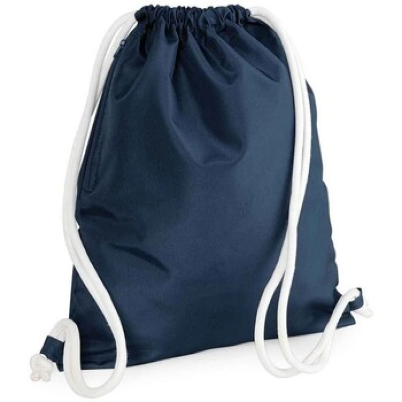 Image of Bagbase Icon Drawstring Bag in Navy Navy Unisex