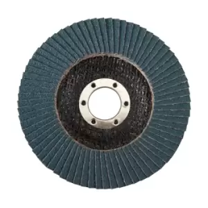 Image of Silverline Zirconium Flap Disc - 115mm 60 Grit