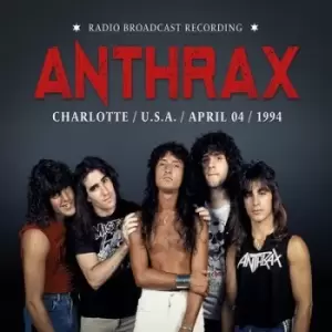 Image of Anthrax - Charlotte, U.S.A., April 04, 1994: Radio Broadcast Recording CD Album - Used