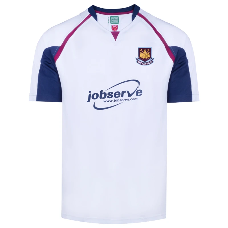 Image of Score Draw West Ham United 2006 FA Cup Final Retro Shirt WHAM06AFACFPYSS-XXL XXL Mens Sportswear