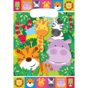 image of Amscan Jungle Animals Party Loot Bags