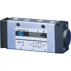 Image of KVF965 G1/4 5/2 Air Spring Spool Valve