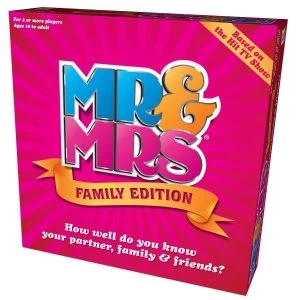 image of Mr & Mrs Family Edition Board Game