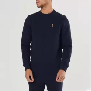 Image of Luke Sport London Crew Sweatshirt - Blue