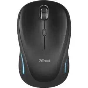 Image of Trust Yvi FX Wireless mouse Radio Optical Black 4 Buttons 1600 dpi Backlit
