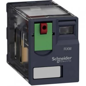 Image of Schneider Electric RXM4AB1B7 Plug-in relay 24 V AC 6 A 4 breakers, 4 makers
