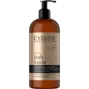 image of Eveline Cosmetics Organic Gold Moisturizing Body Balm With Aloe Vera 500 ml