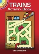 Image of trains activity book