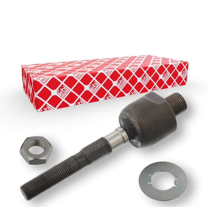 Image of FEBI BILSTEIN 34771 Inner Tie Rod OE Turbo NEW, Front Axle Right, with locking plate Inner Tie Rod (51)
