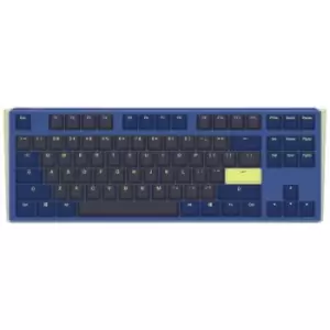 Image of Ducky One 3 Daybreak TKL Corded Keyboard, Gaming keyboard German, QWERTZ Blue-grey