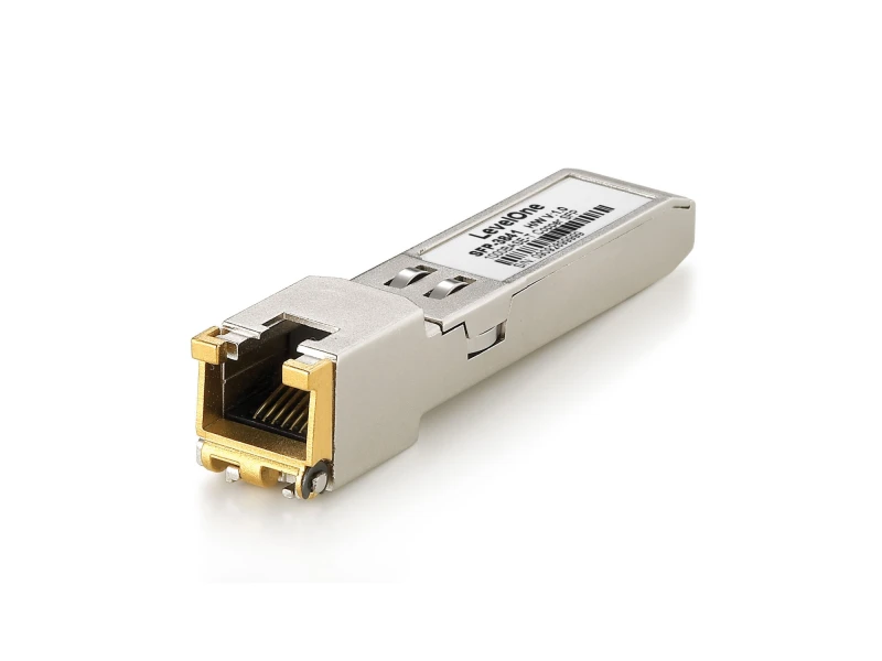 Image of LevelOne 1.25Gbps Copper SFP Transceiver. 100m. RJ45