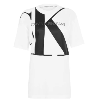 Image of Calvin Klein Jeans Calvin Klein Large T-Shirt - BrightWhite