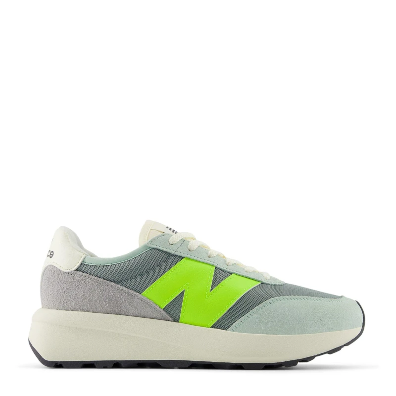 Image of New Balance 370 Grey/Blu/Lim female 6.5 (40)