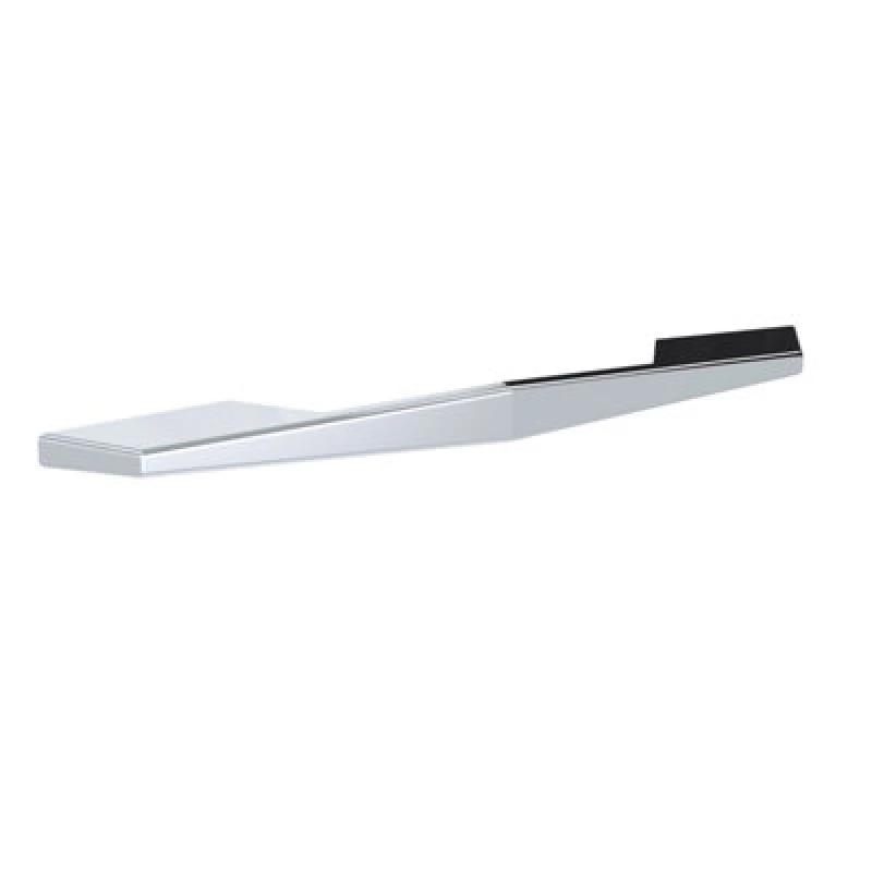 Image of Hudson Reed D Shaped Cabinet Handle Centres, Contemporary Zamac Built Furniture Handle For Bathroom Units In Chrome Finish, 160mm
