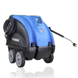 Image of Hyundai 2610psi 180bar Hot Pressure Washer, 110°c 2.8kW Commercial Triplex Power Washer HY155HPW-1