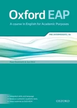 Image of Oxford EAP Pre-intermediate/B1 by Paul Dummett