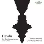 image of Haydn: Six Duo Concertantes for two flutes (Music CD)