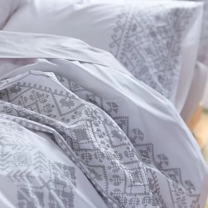Image of Bianca Cotton Soft Aztec Bed Set -Double