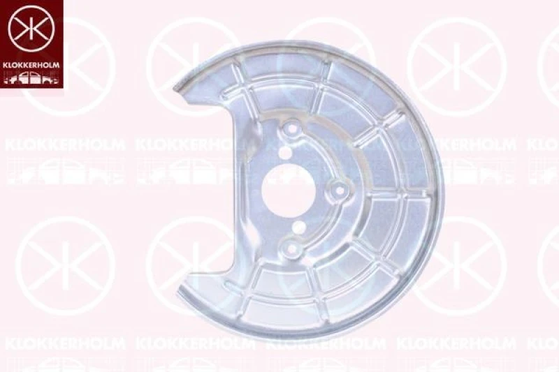 Image of KLOKKERHOLM Brake disc backing plate KLOKKERHOLM 5025870