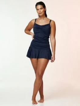Image of Evans Essential Tankini Top - Navy