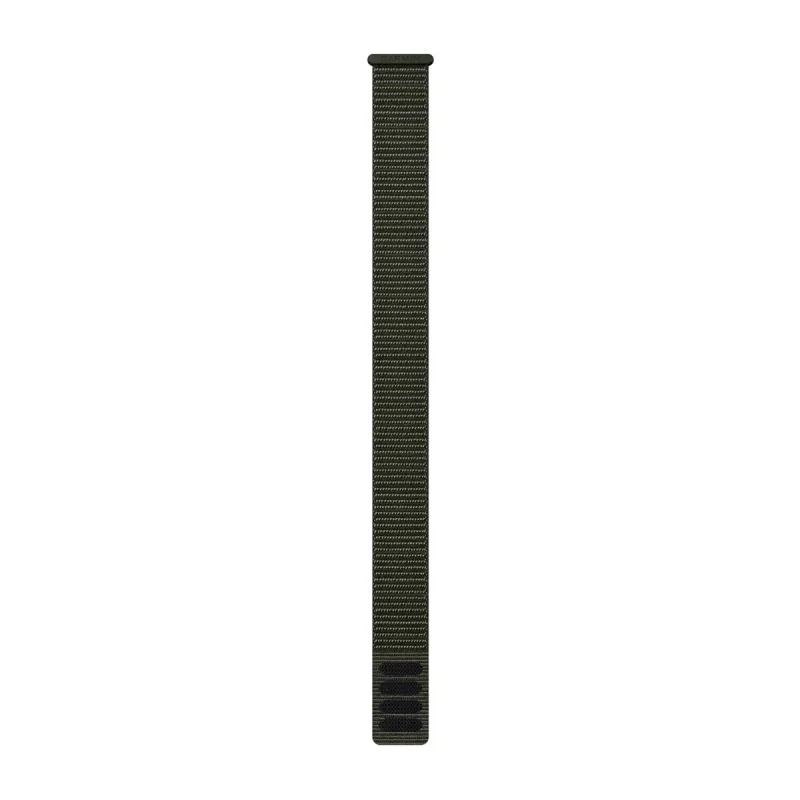 Image of Garmin 010-13306-14 UltraFit Nylon Strap - Moss (22mm Watch