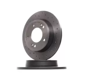 Image of BREMBO Brake disc HYUNDAI,KIA 08.C172.2X 584113X300,584113Y300,58411A6300 Brake rotor,Brake discs,Brake rotors 584113X300,58411A6300,S584113X300