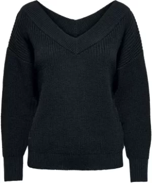 image of Only Melton Life Pullover Knit jumper black