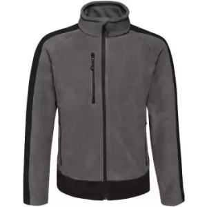 Image of Regatta Mens Contrast Quick Dry Workwear Fleece Jacket 4XL - Chest 52-54' (132-137cm)