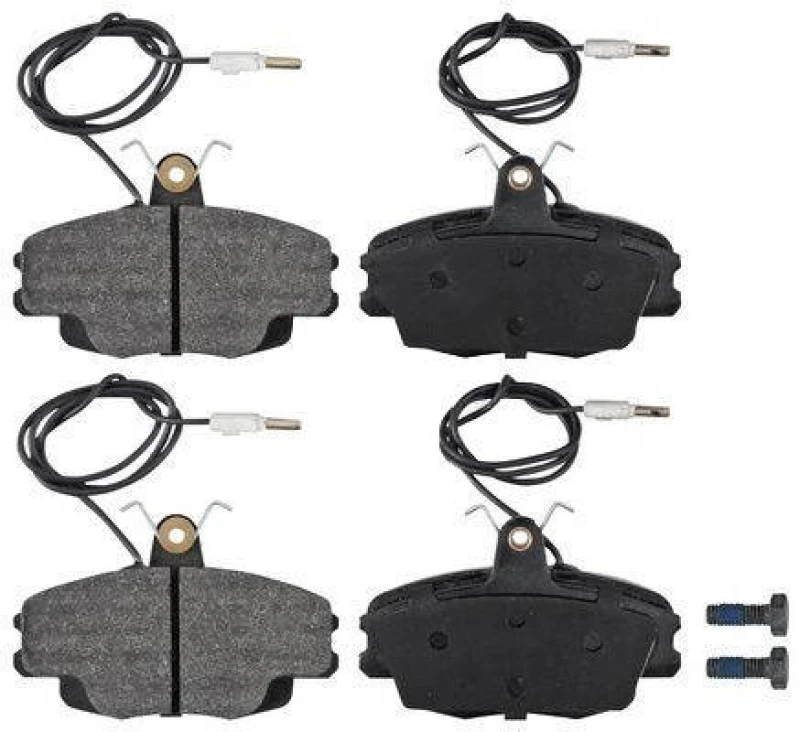 Image of A.B.S. 36770 Brake pad set with integrated wear sensor Brake Pad Set,disc brake (402)