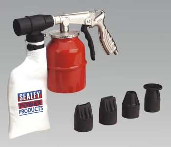 image of Sealey SG10 Air Recirculating Sand Blasting Kit