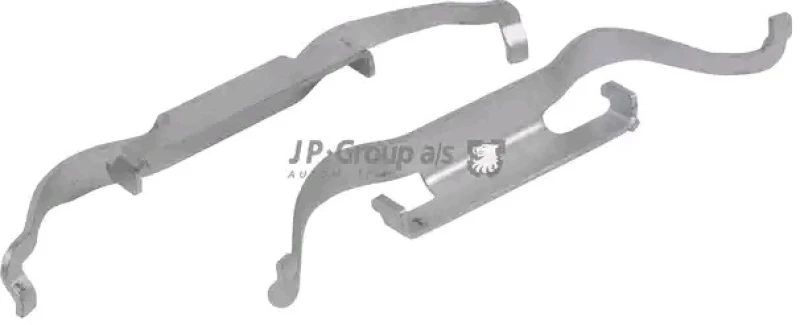 Image of JP GROUP 1163650910 Accessory Kit, disc brake pads JP Front Axle Accessory Kit,disc brake pads (1164)