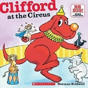 Image of clifford at the circus