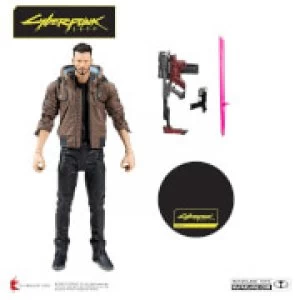 image of McFarlane Toys Cyberpunk 2077 V Male 7-Inch Action Figure