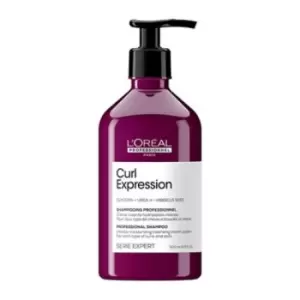 image of LOreal Professionnel Serie Expert Curl Expression Intense Moisturizing Cleansing Cream Shampoo 500ml