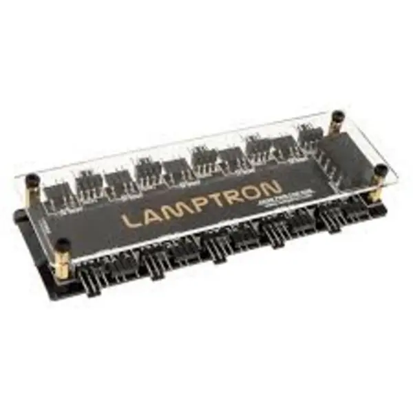 image of Lamptron SP901-ARGB PWM Lufter und RGB Hub - ARGB