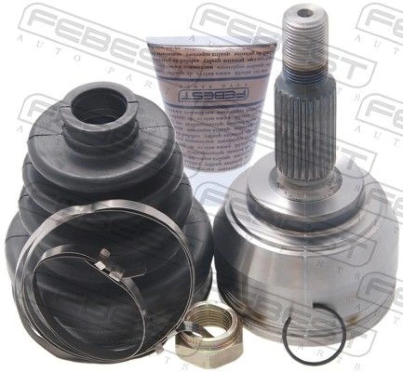 Image of FEBEST 2410-DUST CV Joint Front Axle Joint Kit,drive shaft (5)