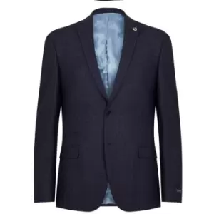 Image of Ted Baker Gradient Check Jacket - Blue