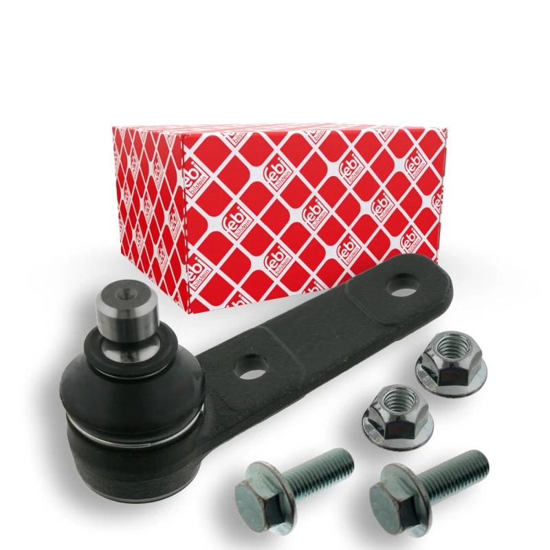 Image of FEBI BILSTEIN 17119 Ball joint Front Axle Right, with nuts, with bolts/screws Support-/Steering Link (2462)