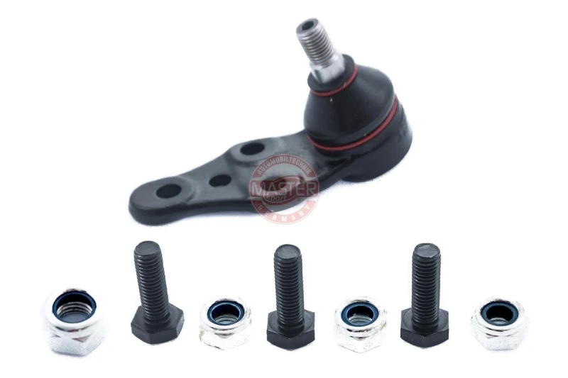 Image of MASTER-SPORT 12152-SET-MS Ball joint outer, with accessories, with nut Support-/Steering Link (2462)