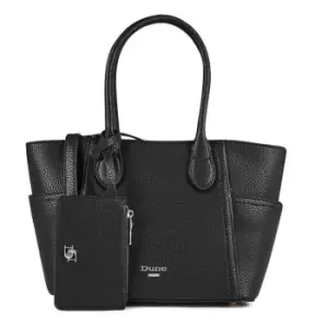 image of Dune London Dinky Dellenia Tote Bag - Black